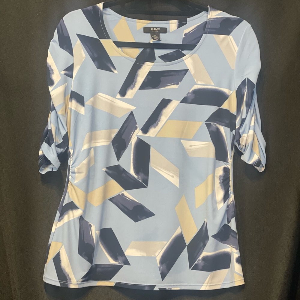 Alfani Blur Petite Large Top